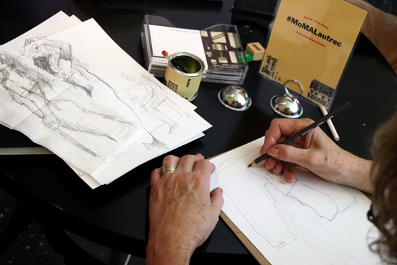 Sketching From Life. October 3, 2014