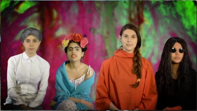 Still image from the 2014 MoMA Teens Online Course videos