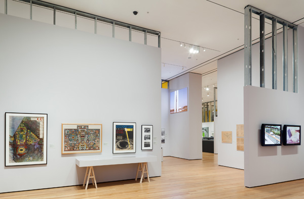 Installation view of Latin America in Construction: Architecture 1955–1980 at The Museum of Modern Art, New York (March 29–July 19, 2015). Photo: Thomas Griesel. © 2015 The Museum of Modern Art