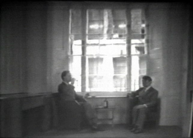 Gilbert & George (Gilbert Proesch, George Passmore). Gordon's Makes us Drunk. 1972. Video (black and white, sound), 12 min. Gift of the artists. © 2015 Gilbert & George