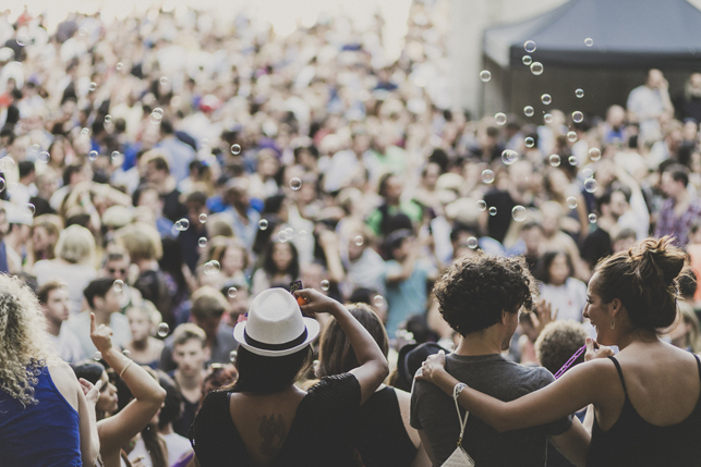 MoMA PS1 Warm Up, Saturday, July 5, 2014. Photo: Charles Roussel