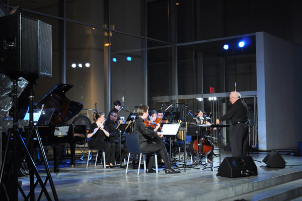 New Juilliard Ensemble, Summergarden 2011. Photo: Ted Sullivan