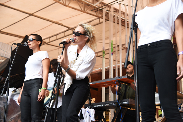 Samantha Urbani, MoMA PS1 Warm Up, Saturday, June 27, 2015. Photo: Gillian Steiner