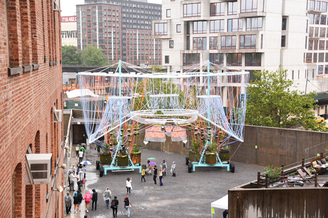 COSMO, MoMA PS1 Warm Up, Saturday, June 27, 2015. Photo: Gillian Steiner