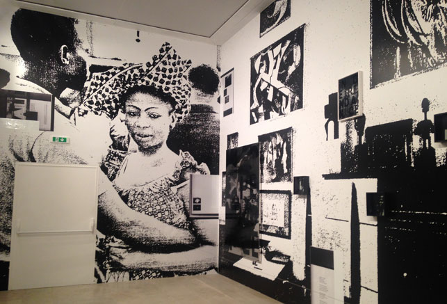 Adam Pendleton. Detail of installation view, Belgian Pavilion, Venice Biennale, May 9–November 22, 2015. Photo: Zalika Azim