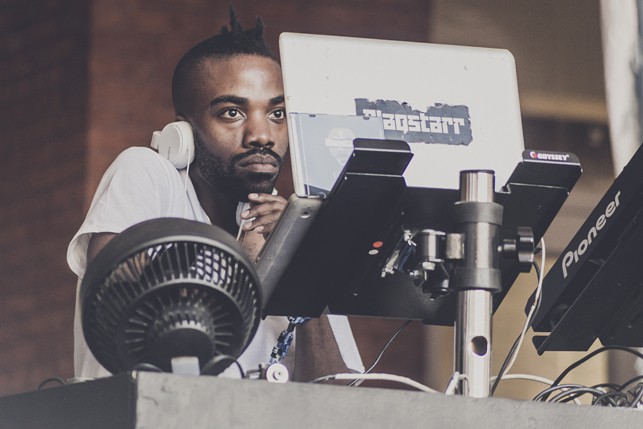 Blaqstarr, MoMA PS1 Warm Up, Saturday, July 11, 2015. Photo: Charles Roussel