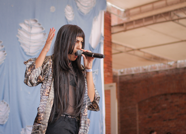 Lafawndah, MoMA PS1 Warm Up, Saturday, July 18, 2015. Photo: Mark Cole