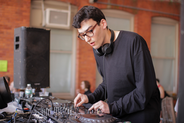 Danny L Harle, MoMA PS1 Warm Up, Saturday, July 18, 2015. Photo: Mark Cole