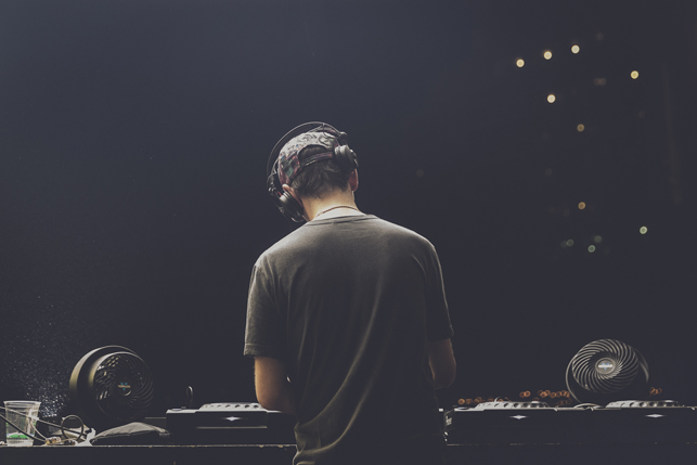 Tiga, MoMA PS1 Warm Up, Saturday, August 1, 2015. Photo: Charles Roussel