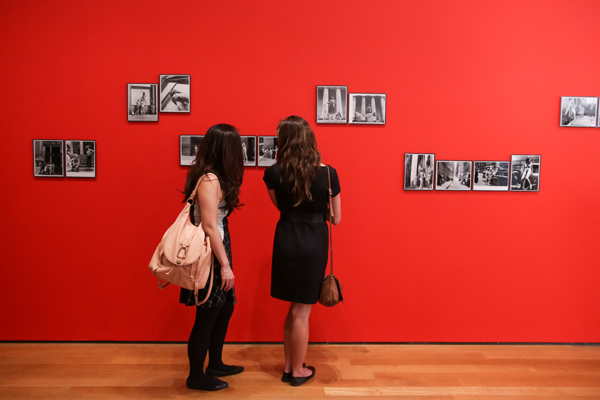 Installation view of 