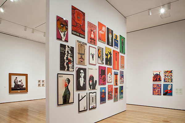 Installation view of Transmissions: Art in Eastern Europe and Latin America, 1960–1980 at The Museum of Modern Art, New York (September 5, 2015–January 3, 2016). Photo: Thomas Griesel. © 2015 The Museum of Modern Art, New York
