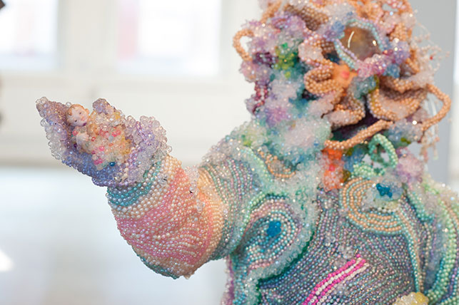 Raúl de Nieves. Day(Ves) of Wonder (detail). 2007–14. Mixed Media. © 2016 Raúl de Nieves. Photo: Caleb Bryant Miller