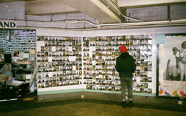 ​Commuters​​ at The Newsstand​, ​January 25, 2014. Photo: ​Lele Saveri​