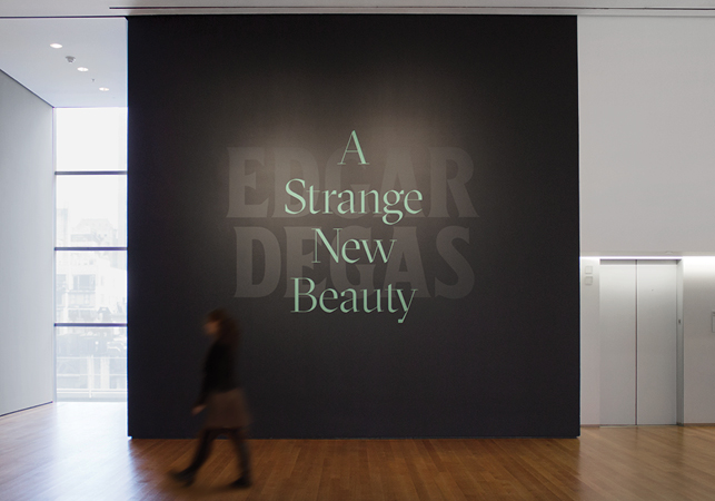 Exhibition title wall. Photo: Vanessa Lam