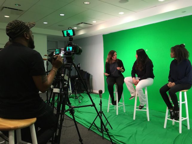 Behind the scenes of the DAB x Samantha Friedman interview