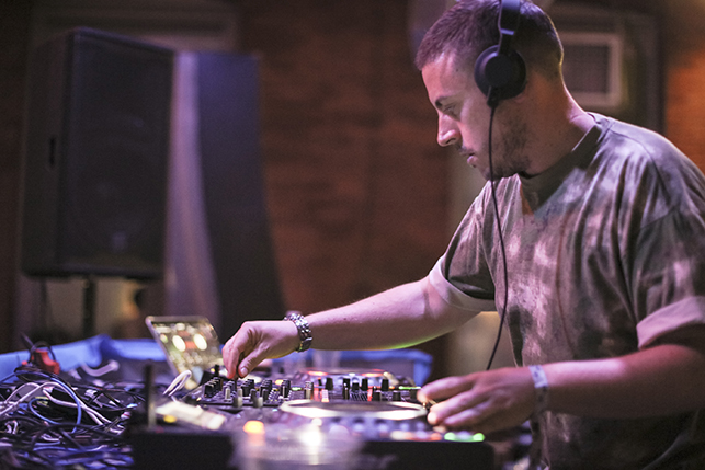 Branko performing at MoMA PS1’s Warm Up on July 16, 2016. Image courtesy of MoMA PS1. Photo: Charles Roussel